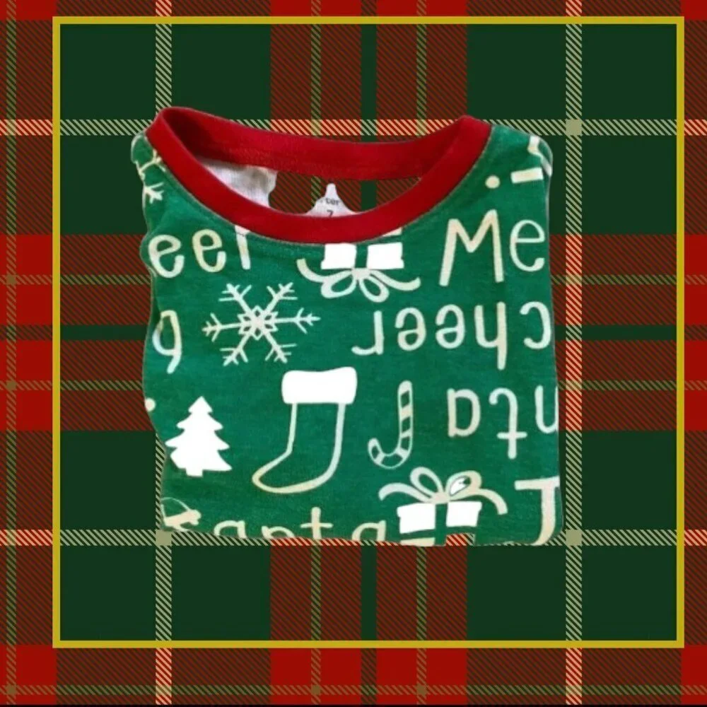 Carter’s Christmas Cotton Pajama Top